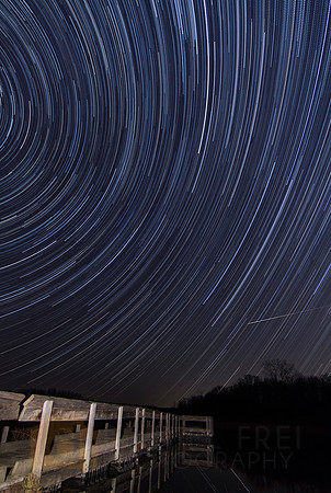 Star Trails at Bald Mountain Recreation Area